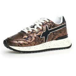 Femme W6YZ Baskets^Sneakers en Cuir Yak noires