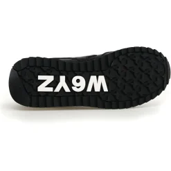 Homme W6YZ Baskets^Sneakers en Cuir Yak noires