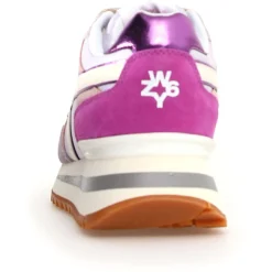 Femme W6YZ Baskets^Sneakers en Cuir Yak roses