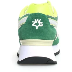 Homme W6YZ Baskets^Sneakers en Cuir Yak vertes