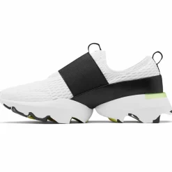 Femme Sorel Baskets^Sneakers en Maille & Cuir Kinetic™ Impact blanches