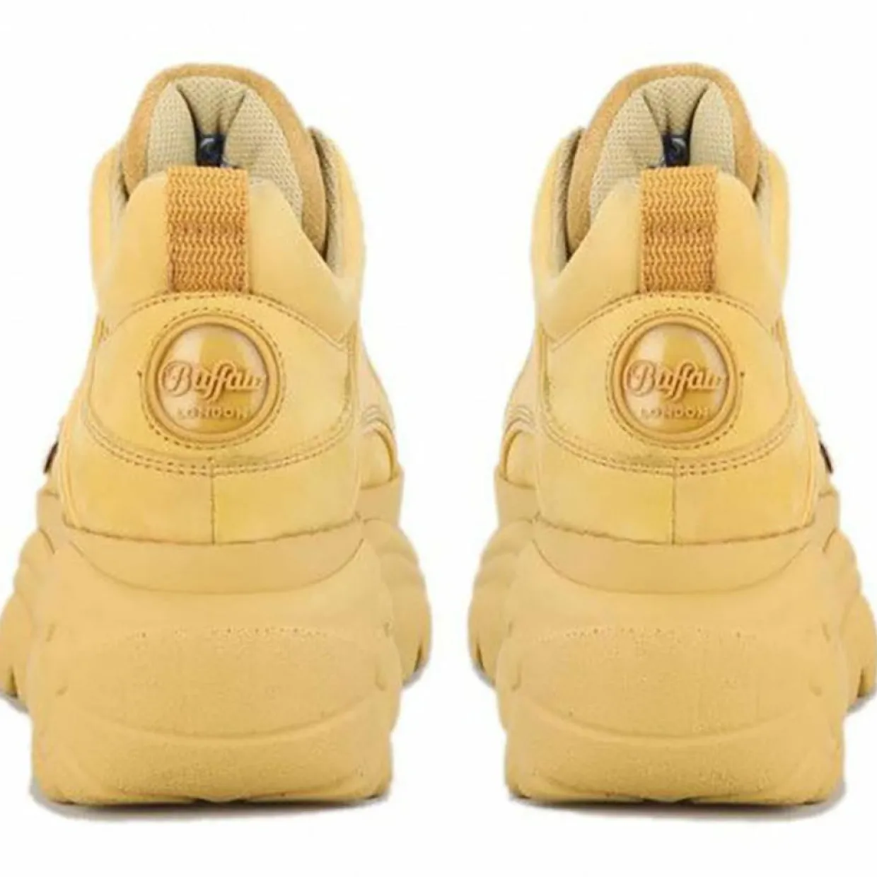 Femme Buffalo Baskets^Sneakers en Nubuck beiges