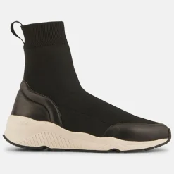 Femme Minelli Baskets^Sneakers en Tissu Helena noires