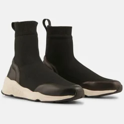Femme Minelli Baskets^Sneakers en Tissu Helena noires