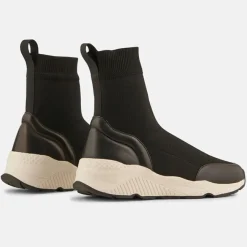 Femme Minelli Baskets^Sneakers en Tissu Helena noires