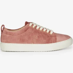 Femme M. Moustache Baskets^Sneakers en Velours côtelé Lea roses