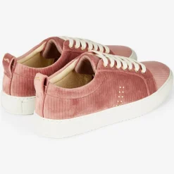 Femme M. Moustache Baskets^Sneakers en Velours côtelé Lea roses