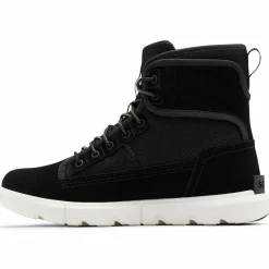 Homme Sorel Boots^Sneakers en Velours de Cuir & Nylon imperméables Explorer™ Mission noires