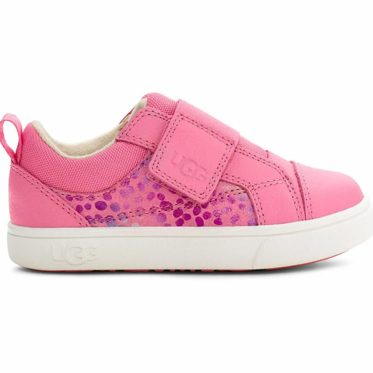 Sneakers en Velours de Cuir Rennon LoSpots roses-Ugg New