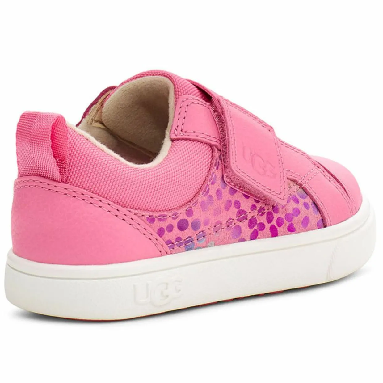 Sneakers en Velours de Cuir Rennon LoSpots roses-Ugg New