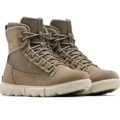 Sneakers en Velours de Cuir & Nylon imperméables Explorer™ Mission beiges-Sorel Hot