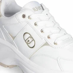Sneakers Eva en Cuir blanches-Liu-Jo Sale