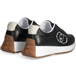 Sneakers Lolo en Cuir noires-Liu-Jo
