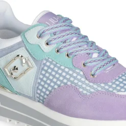 Femme Liu-Jo Baskets^Sneakers Maxi Wonder Améthyste/Émeraude
