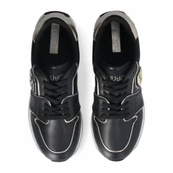 Sneakers Maxi Wonder Noires Or Clairs-Liu-Jo New