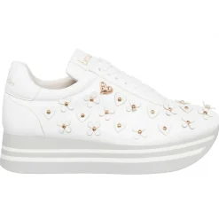 Femme Tua By Braccialini Baskets^Sneakers Moa blanc/doré