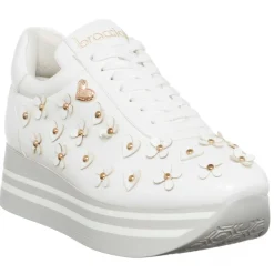 Femme Tua By Braccialini Baskets^Sneakers Moa blanc/doré