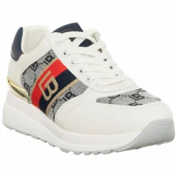 Sneakers Ossy blanc/rouge/bleu marine-Laura Biagiotti Hot