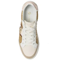 Sneakers Plato blanc/doré-CafèNoir Sale