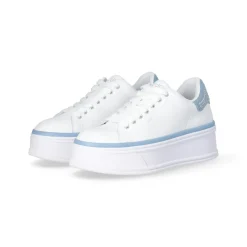 Femme Liu-Jo Baskets^Sneakers Selma Blanches Denim