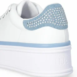 Femme Liu-Jo Baskets^Sneakers Selma Blanches Denim