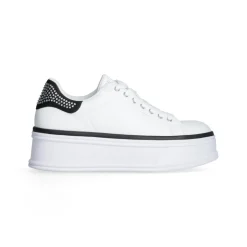 Sneakers Selma Blanches et Noires-Liu-Jo Outlet