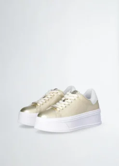 Femme Liu-Jo Baskets^Sneakers Selma Dorées