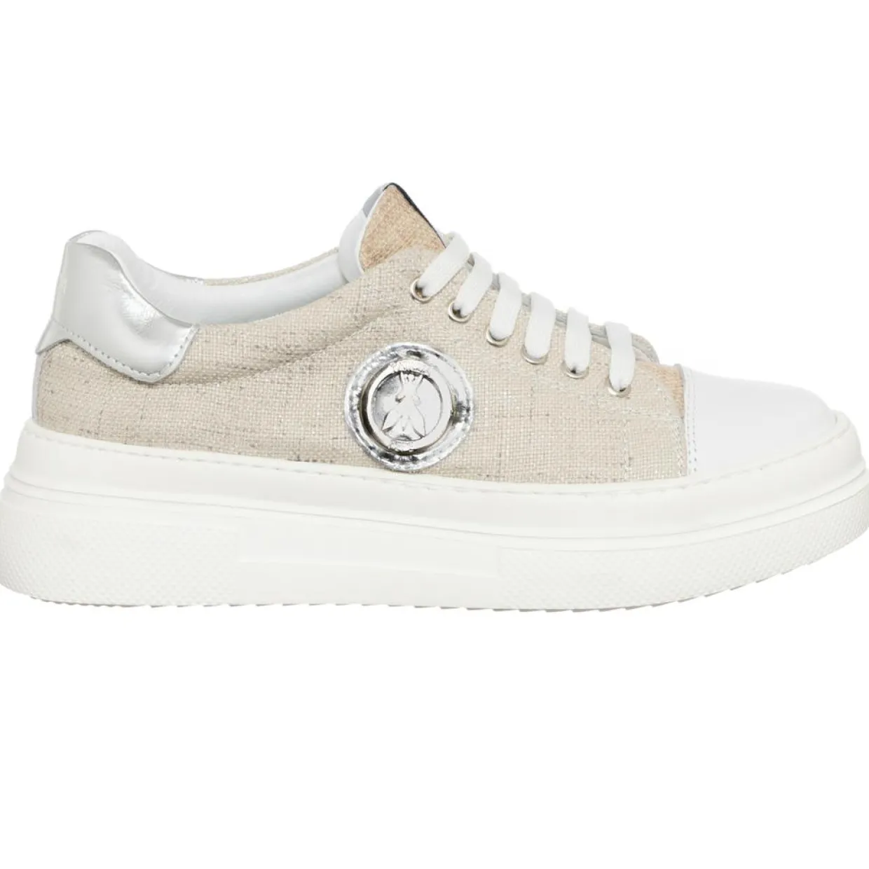 Sneakers Shina beige/argenté-Patrizia Pepe Sale