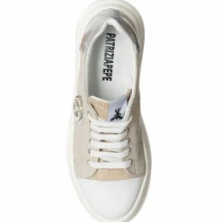 Sneakers Shina beige/argenté-Patrizia Pepe Sale