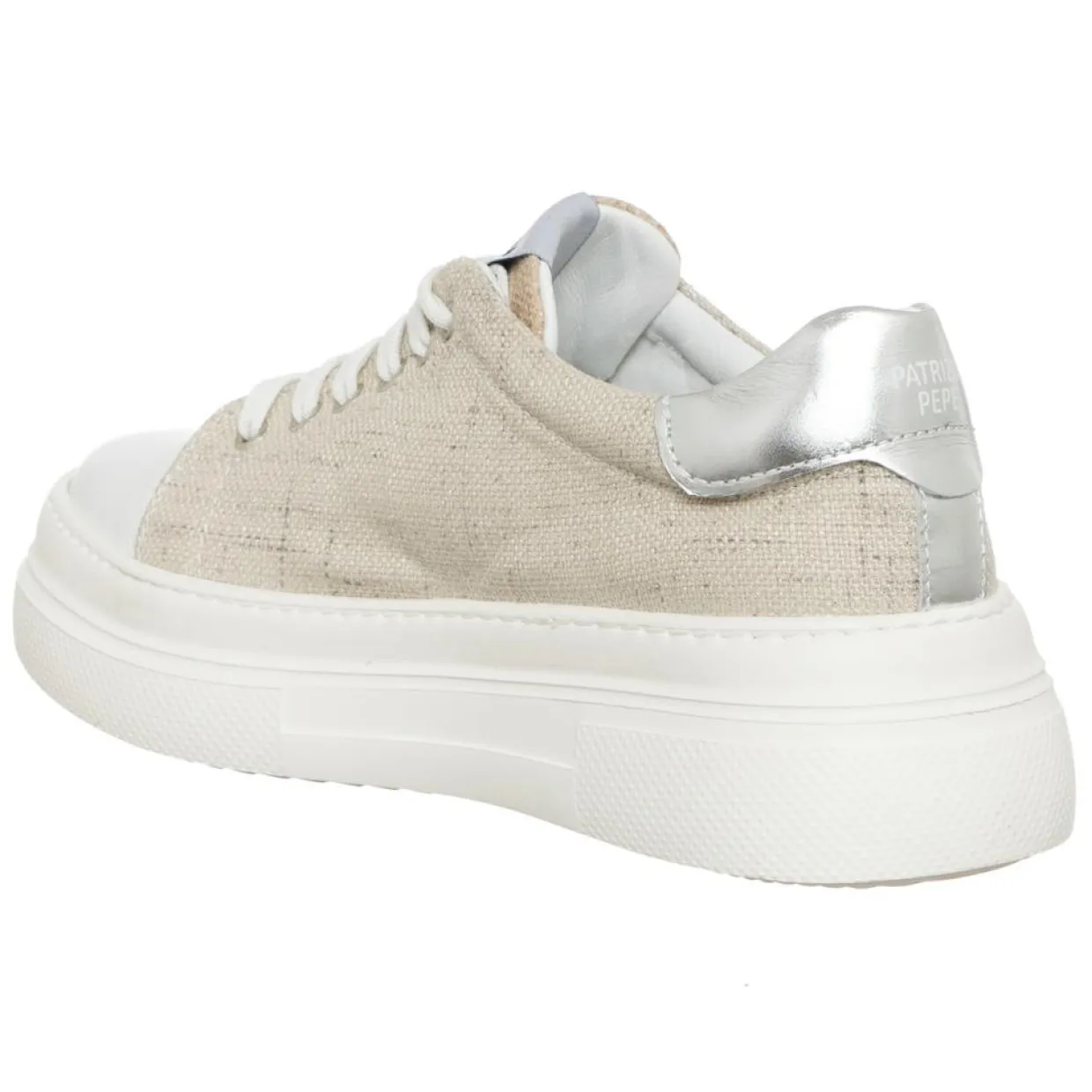 Sneakers Shina beige/argenté-Patrizia Pepe Sale