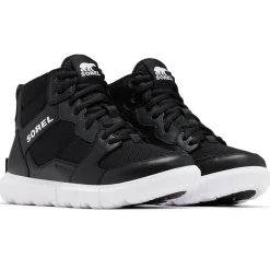 Sneakers en Cuir & Textile Explorer™ II noires-Sorel Best