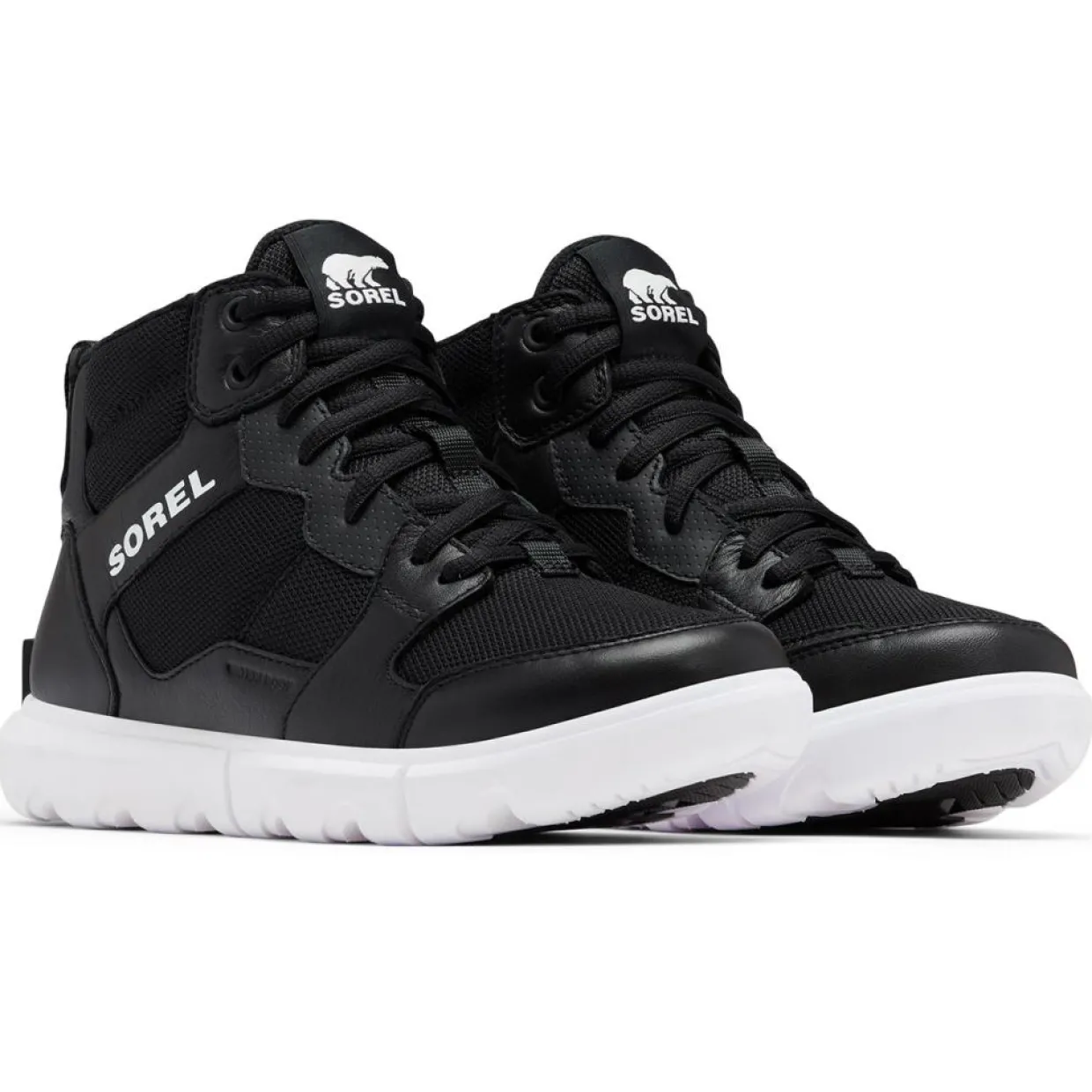 Sneakers en Cuir & Textile Explorer™ II noires-Sorel Best