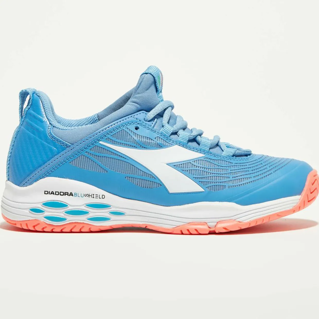 Femme Diadora Baskets^Sneakers tennis Speed bleues