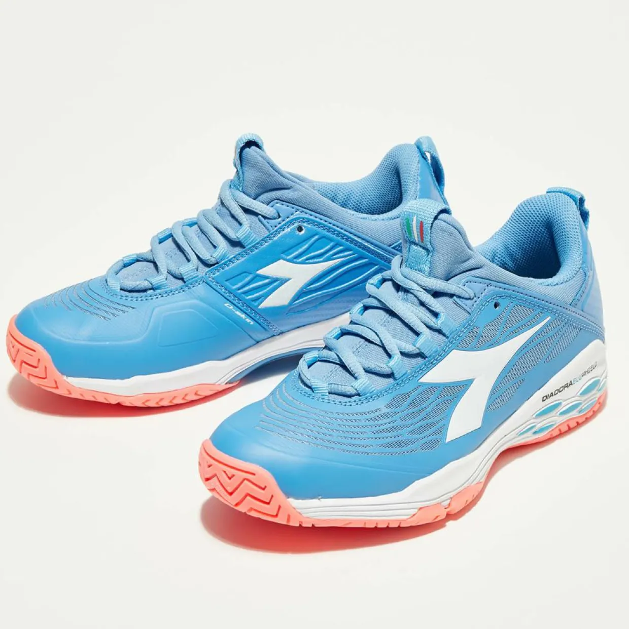 Femme Diadora Baskets^Sneakers tennis Speed bleues