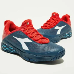 Sneakers tennis Speed bleu/rouge-Diadora Best