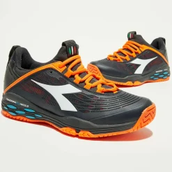 Sneakers tennis Speed noir/orange-Diadora Hot