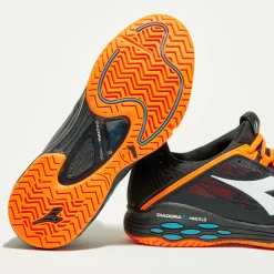 Sneakers tennis Speed noir/orange-Diadora Hot