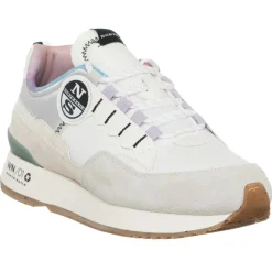 Femme North Sails Baskets^Sneakers Winch blanc/vert