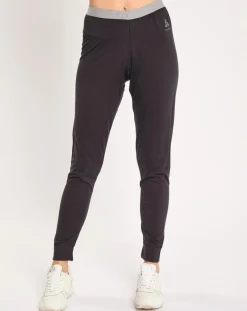 Femme Odlo Pantalons^Sous-pantalon thermique 100% Laine Merino Natural noir