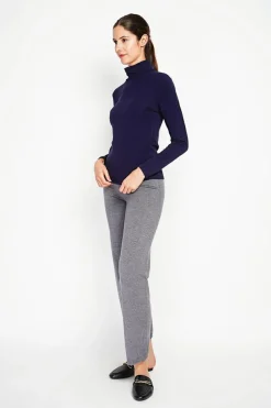 Femme Assuili Pulls^Sous-pull en Soie mélangée bleu nuit
