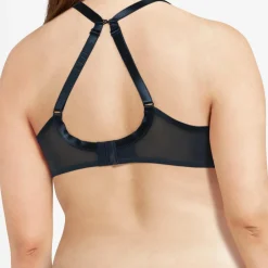 Femme Chantelle Lingerie, Nuit^Soutien-gorge Chic Esse bleu foncé