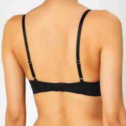 Femme Huit Lingerie, Nuit^Soutien-gorge avec armatures en Soie mélangée Séductrice noir
