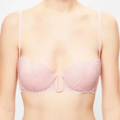 Femme La Perla Lingerie, Nuit^Soutien-gorge balconnet Garnet rose