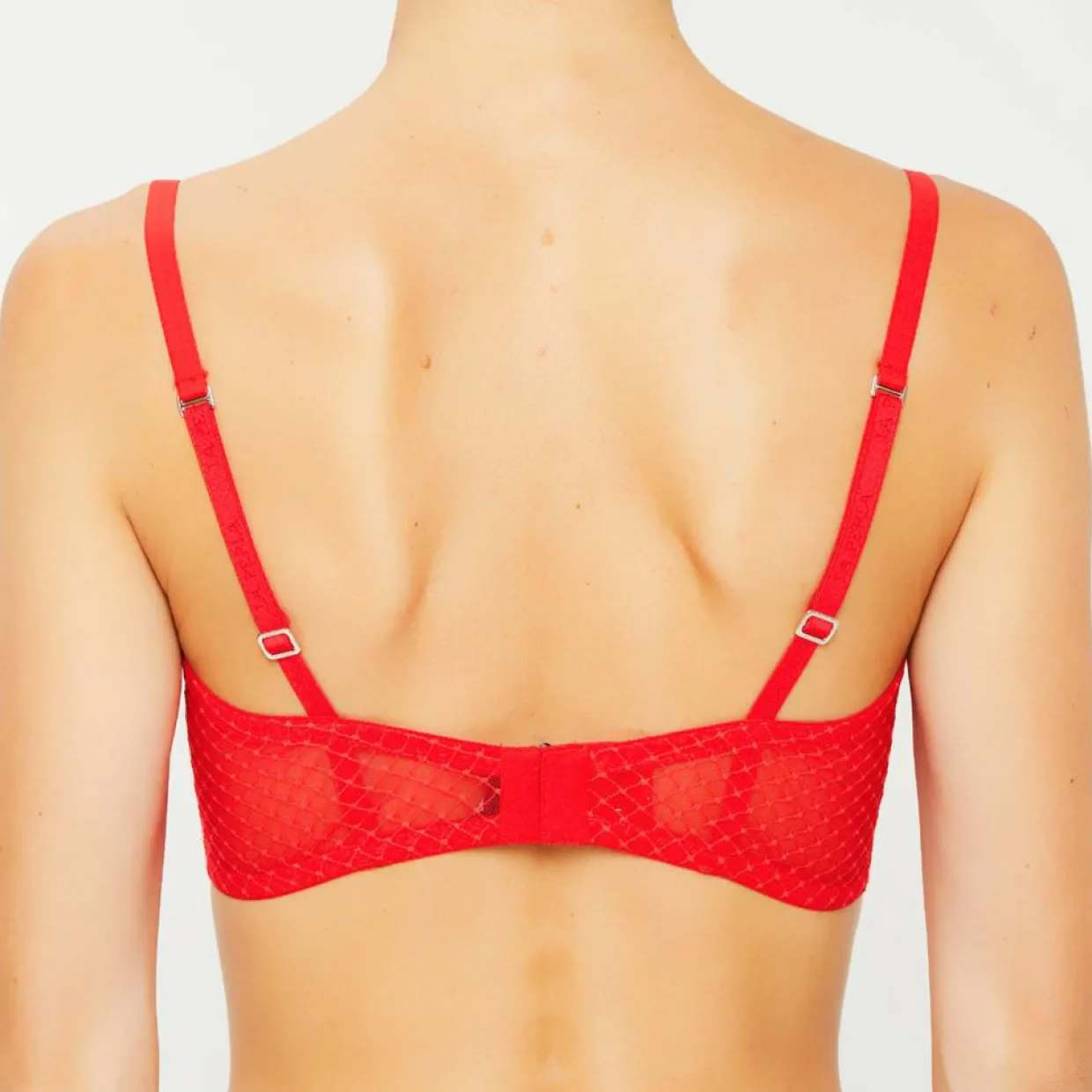 Femme La Perla Lingerie, Nuit^Soutien-gorge balconnet Garnet rouge