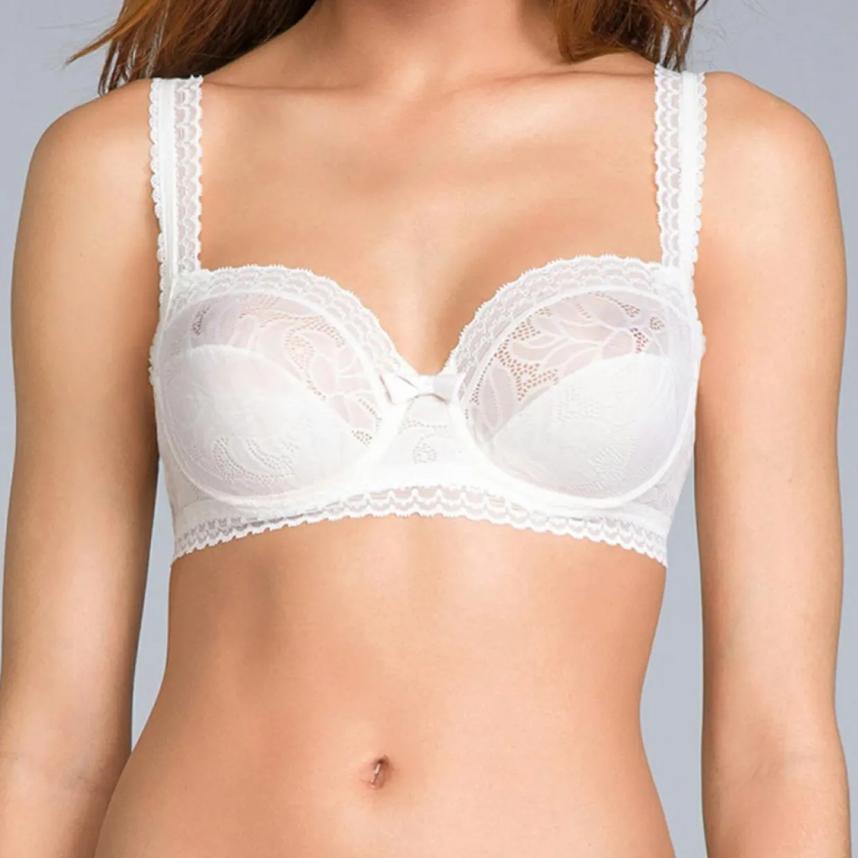 Femme Playtex Lingerie, Nuit^Soutien-gorge balconnet Invisible Elegance nacre