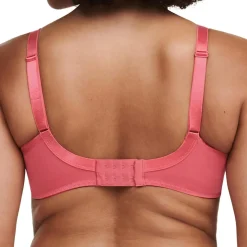 Femme Chantelle Lingerie, Nuit^Soutien-gorge Coque Corbeille Memory Every Curve corallin