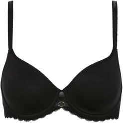 Femme Chantelle Lingerie, Nuit^Soutien-gorge coques enveloppant spacer Parisian noir