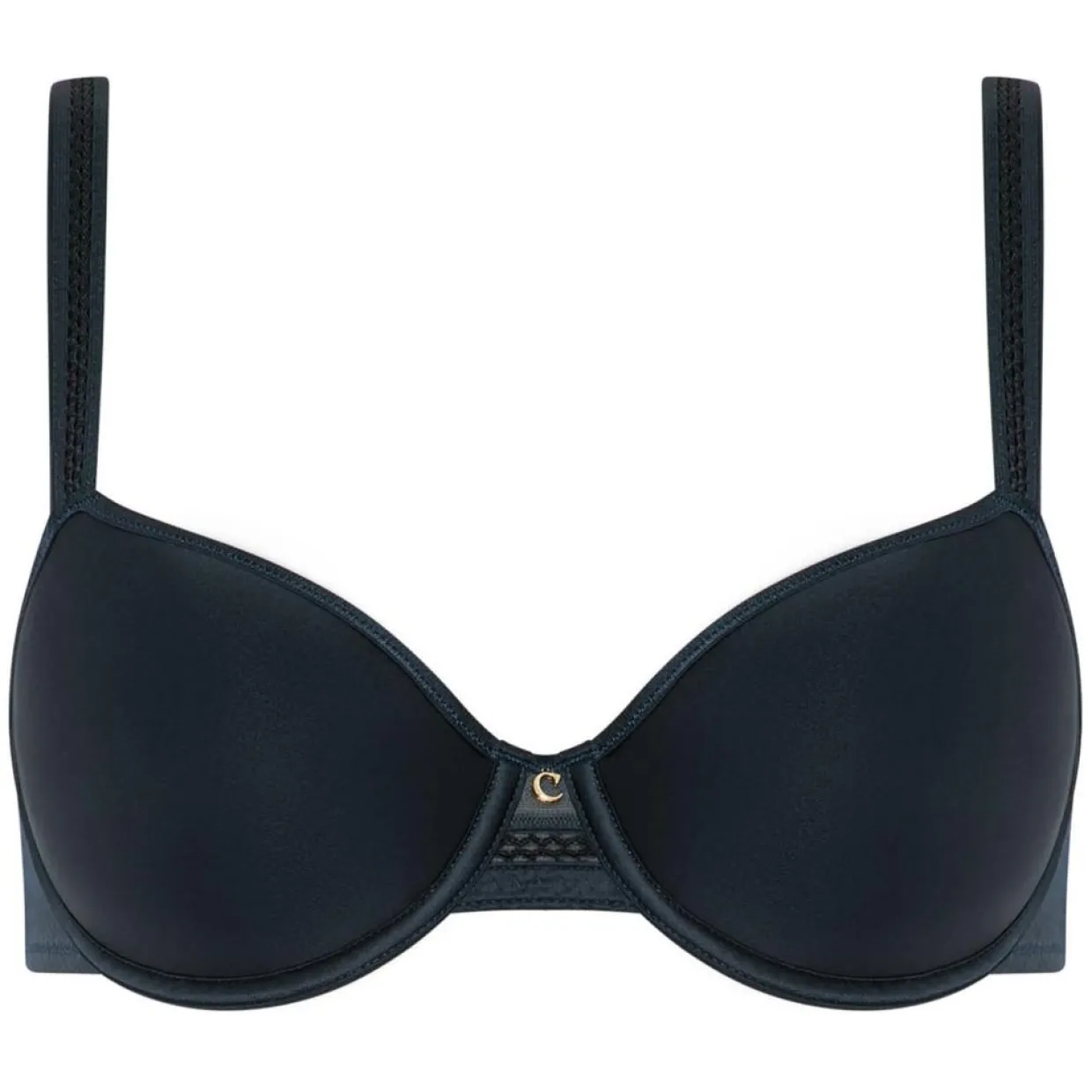 Femme Chantelle Lingerie, Nuit^Soutien-gorge corbeille Chic Esse bleu foncé