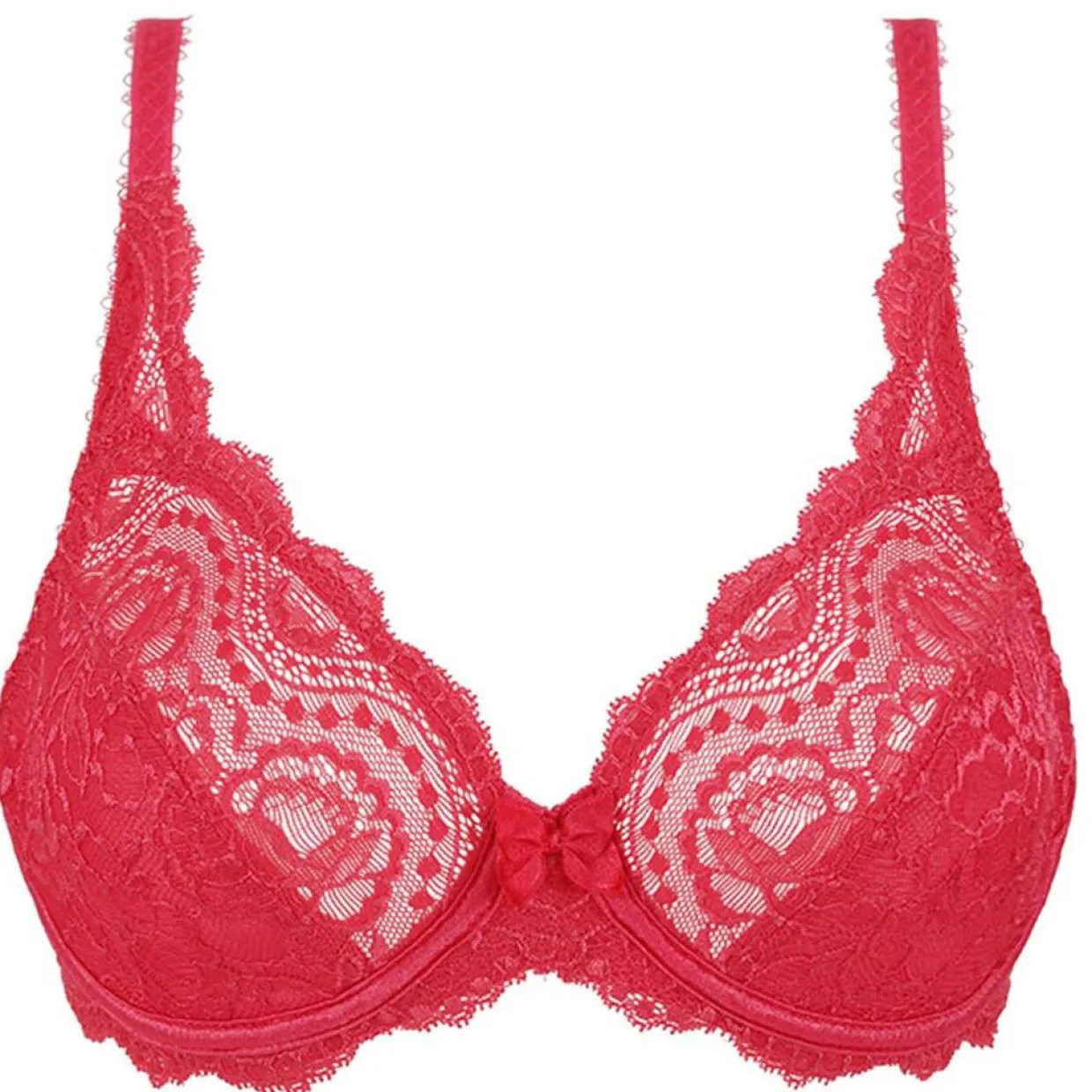 Femme Playtex Lingerie, Nuit^Soutien-Gorge emboîtant Flower Elegance framboise