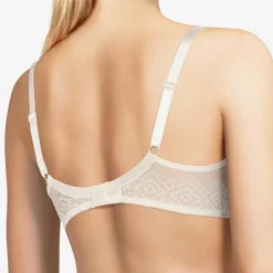 Soutien-gorge enveloppant Réaumur blanc talc-Chantelle Clearance